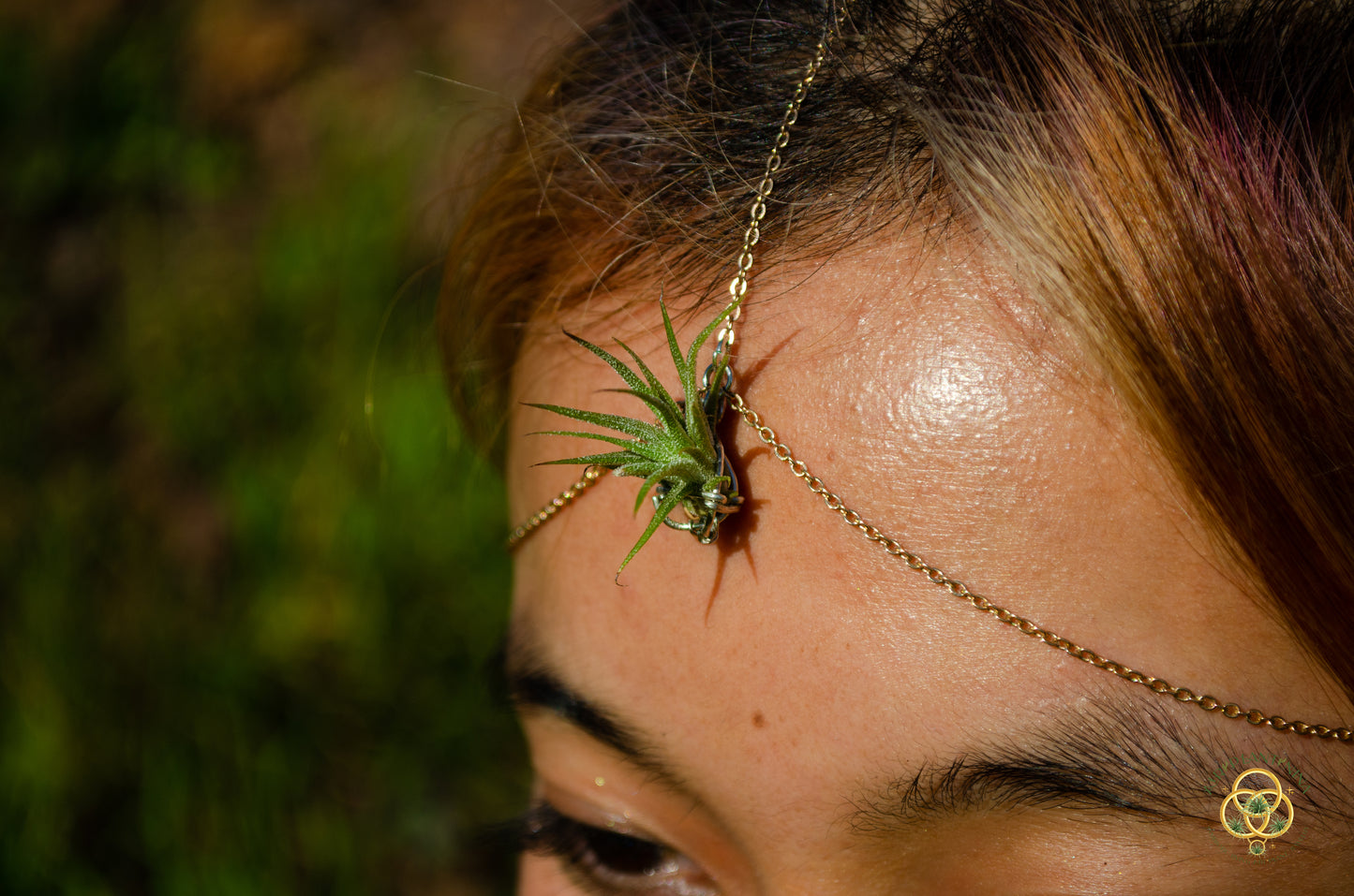 Air Plant Bindi Headdress Simple Headchain