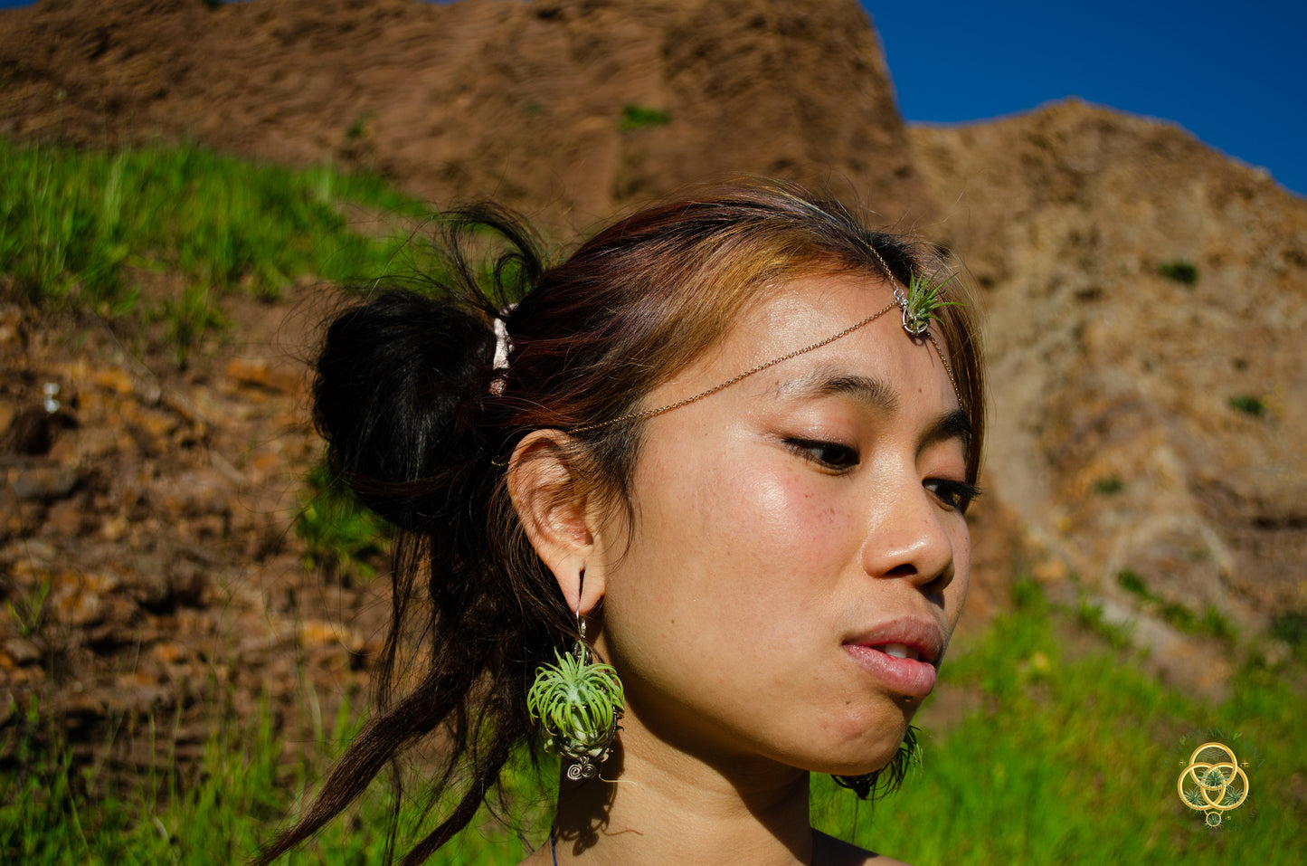 Air Plant Bindi Headdress Simple Headchain