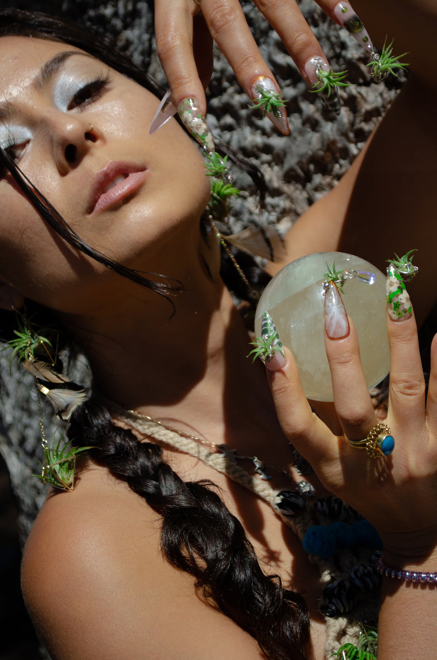 Air Plant Glam Nails ~ Interchangeable in Orbs