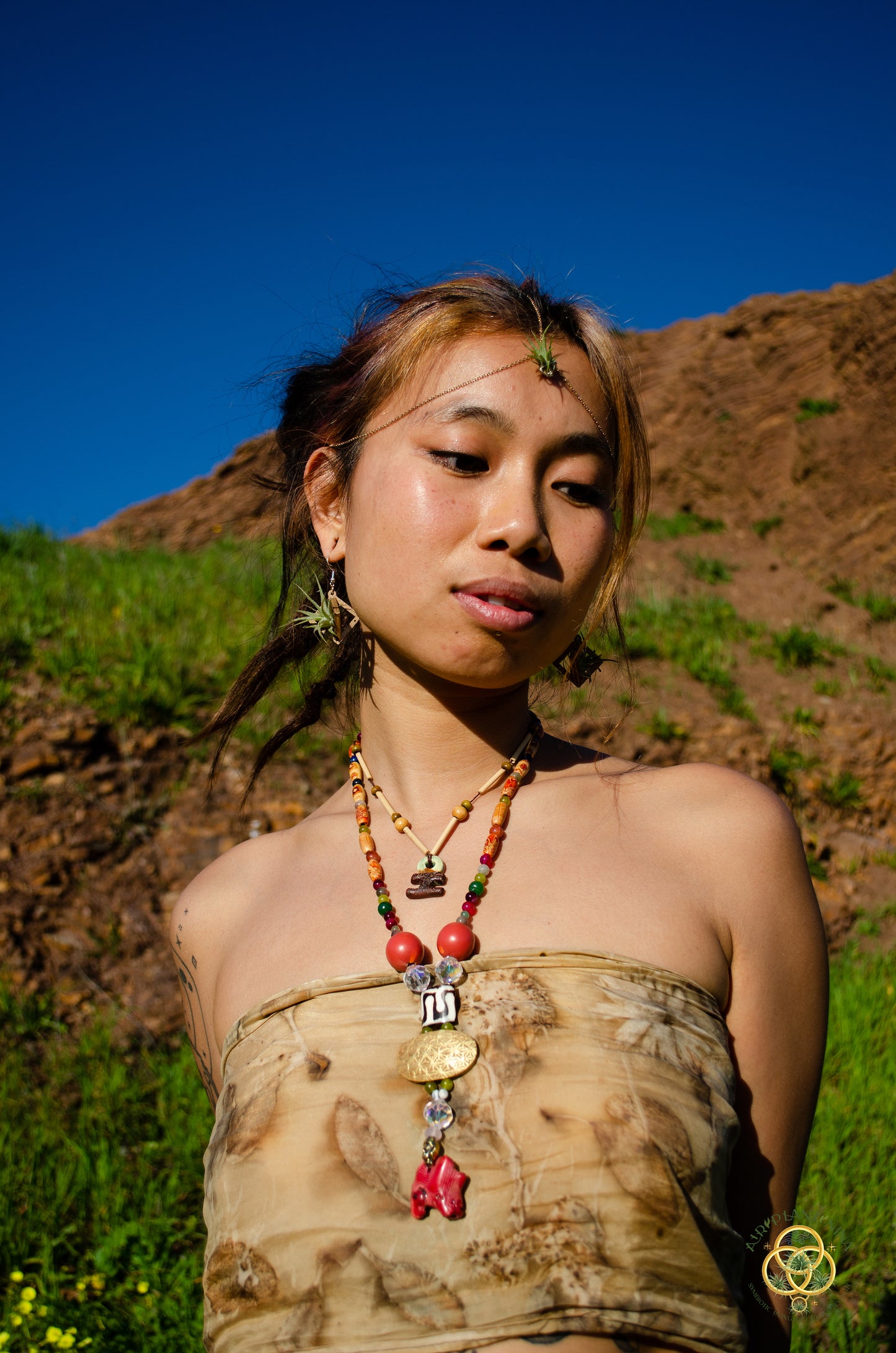 Air Plant Bindi Headdress Simple Headchain