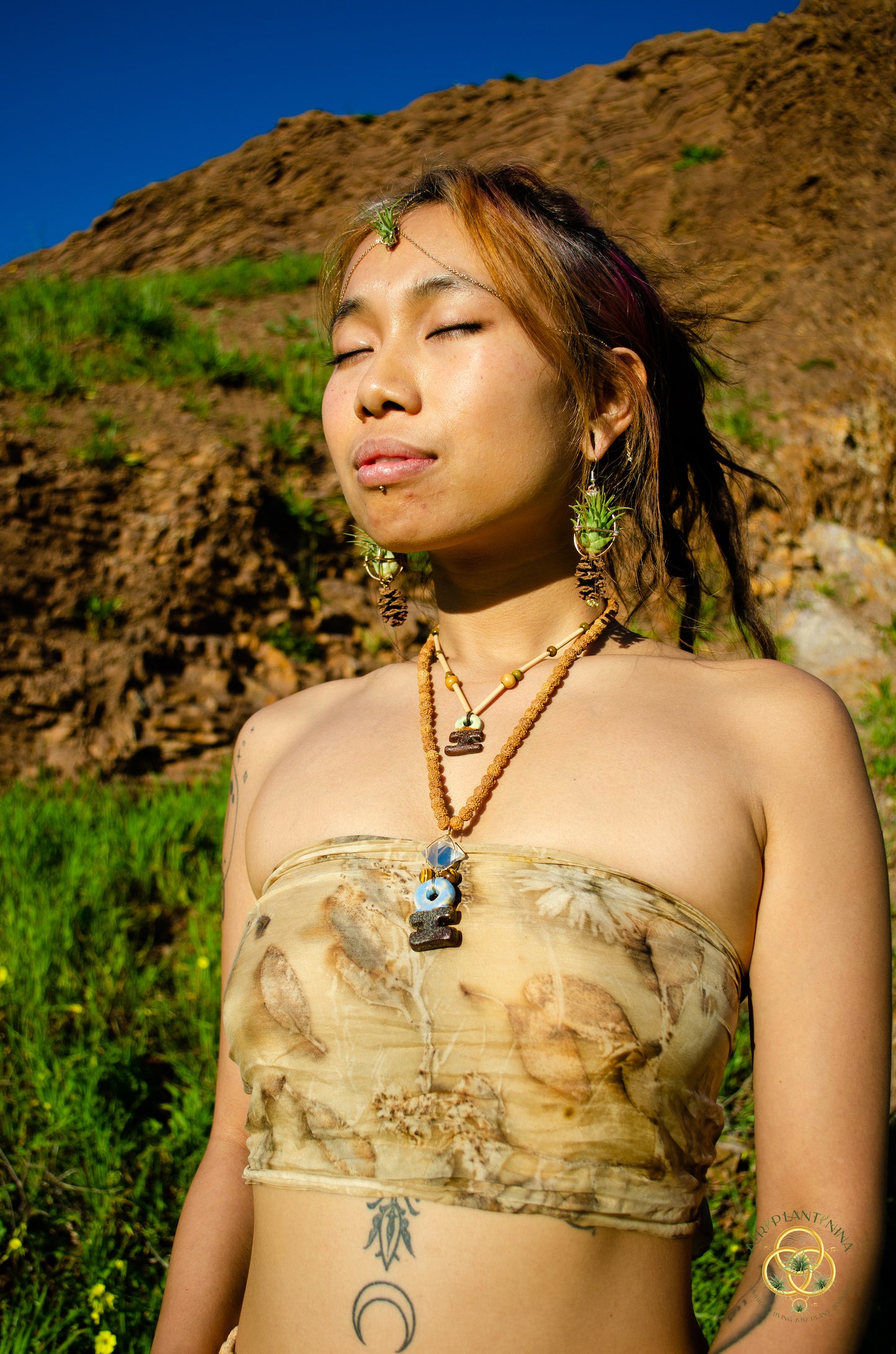 Air Plant Bindi Headdress Simple Headchain