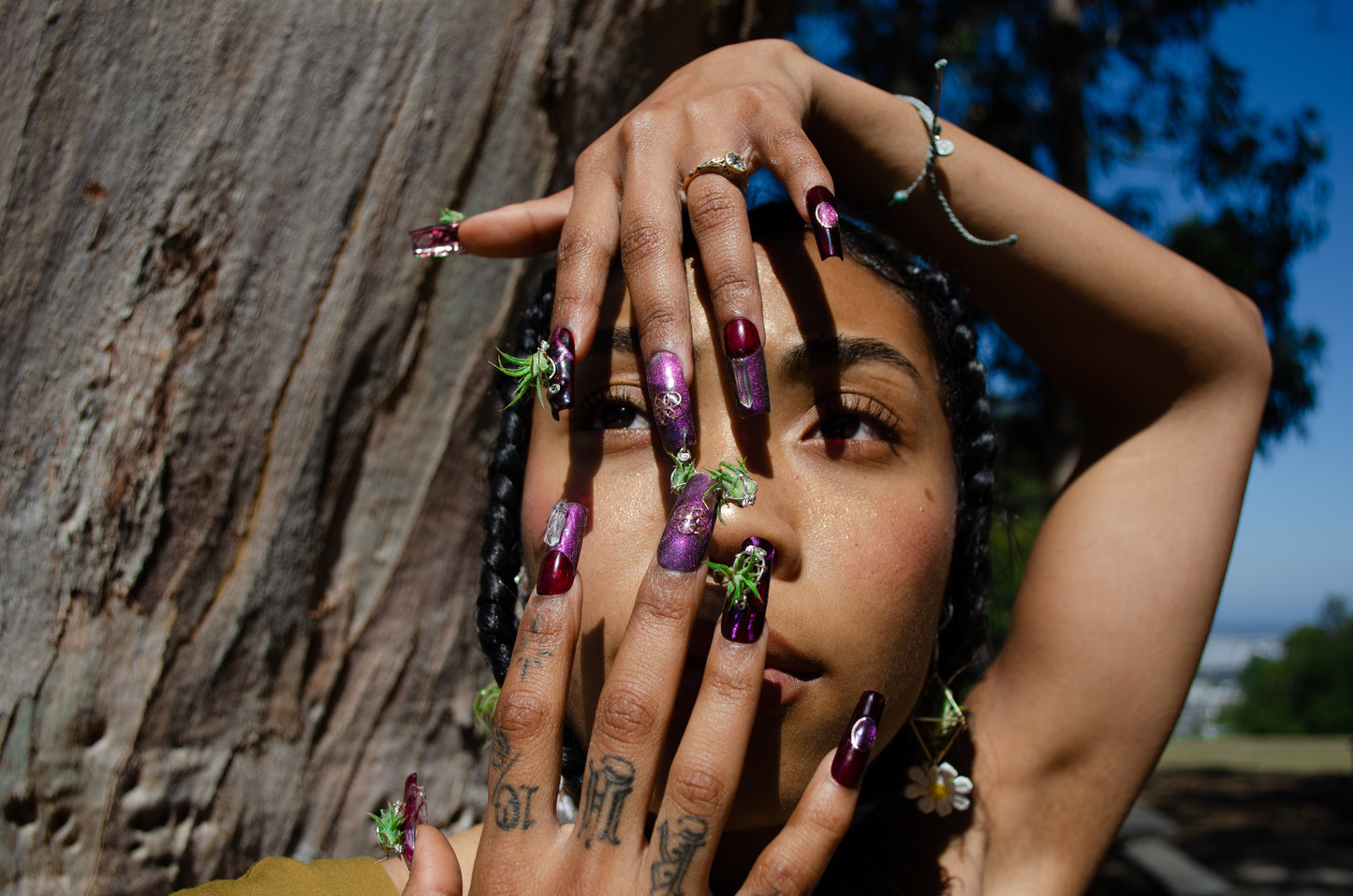 Air Plant Glam Nails ~ Interchangeable in Orbs