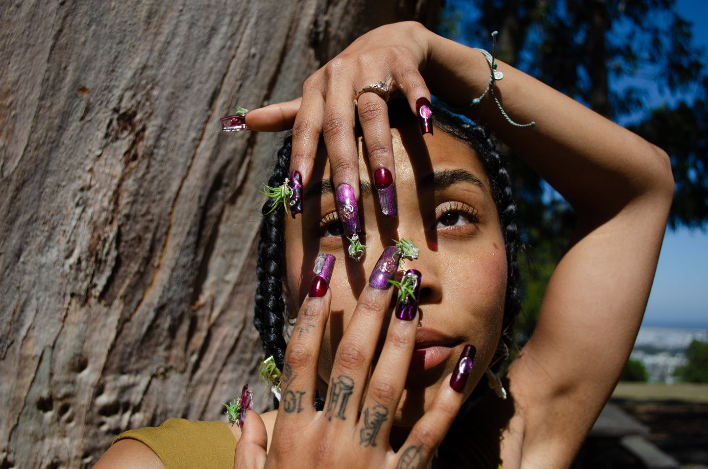 Air Plant Glam Nails ~ Interchangeable in Orbs