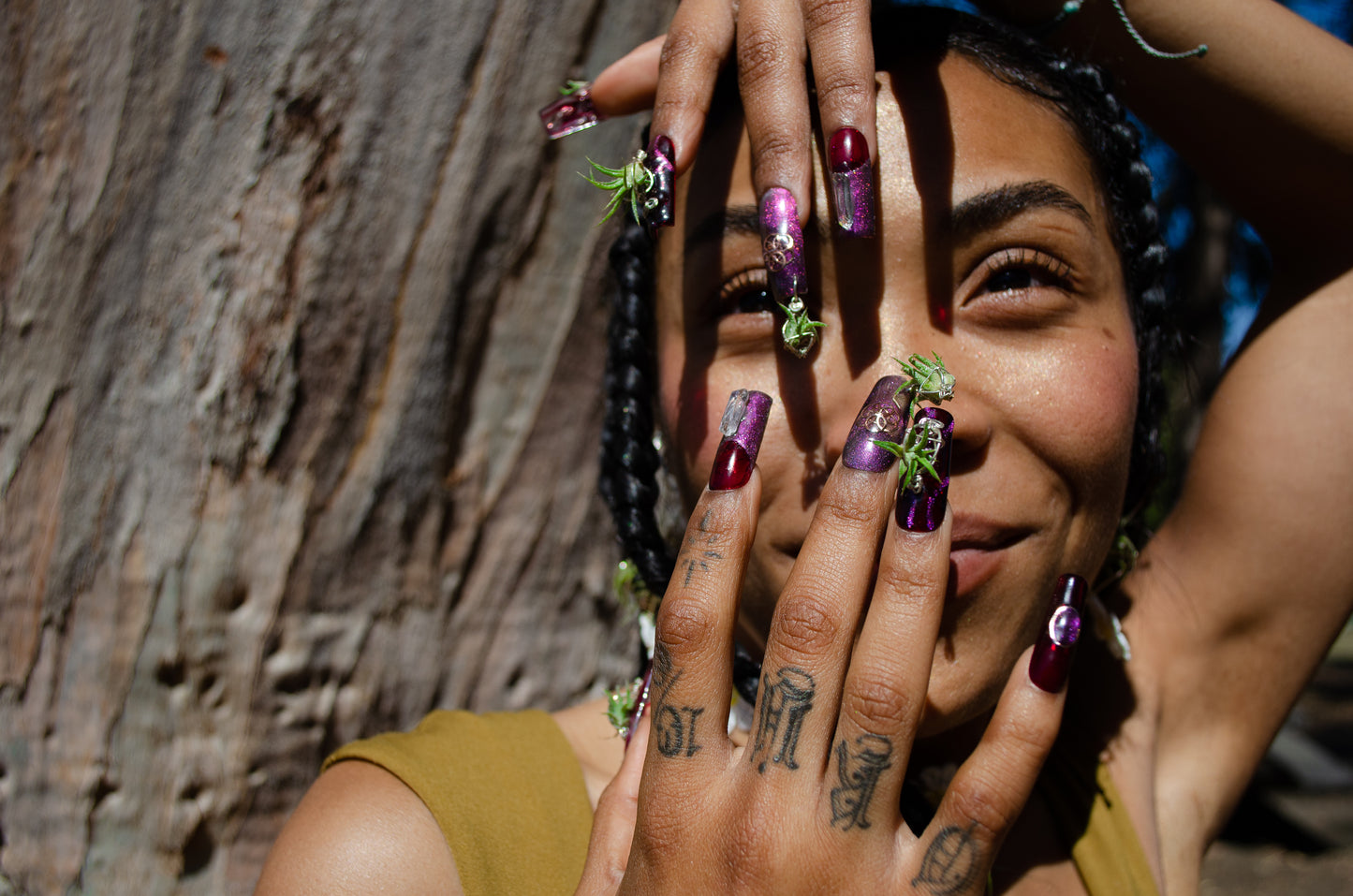 Air Plant Glam Nails ~ Interchangeable in Orbs