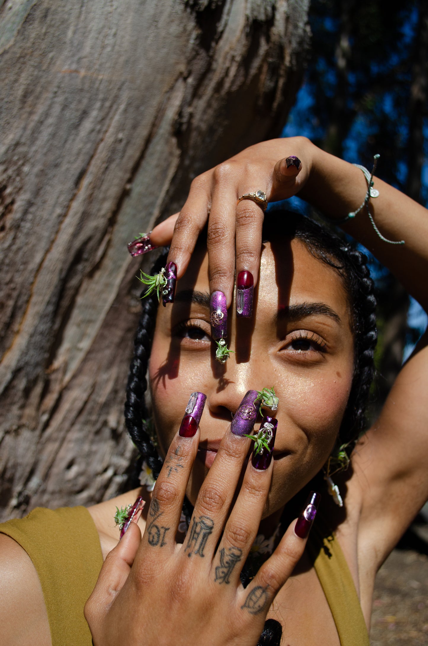 Air Plant Glam Nails ~ Interchangeable in Orbs