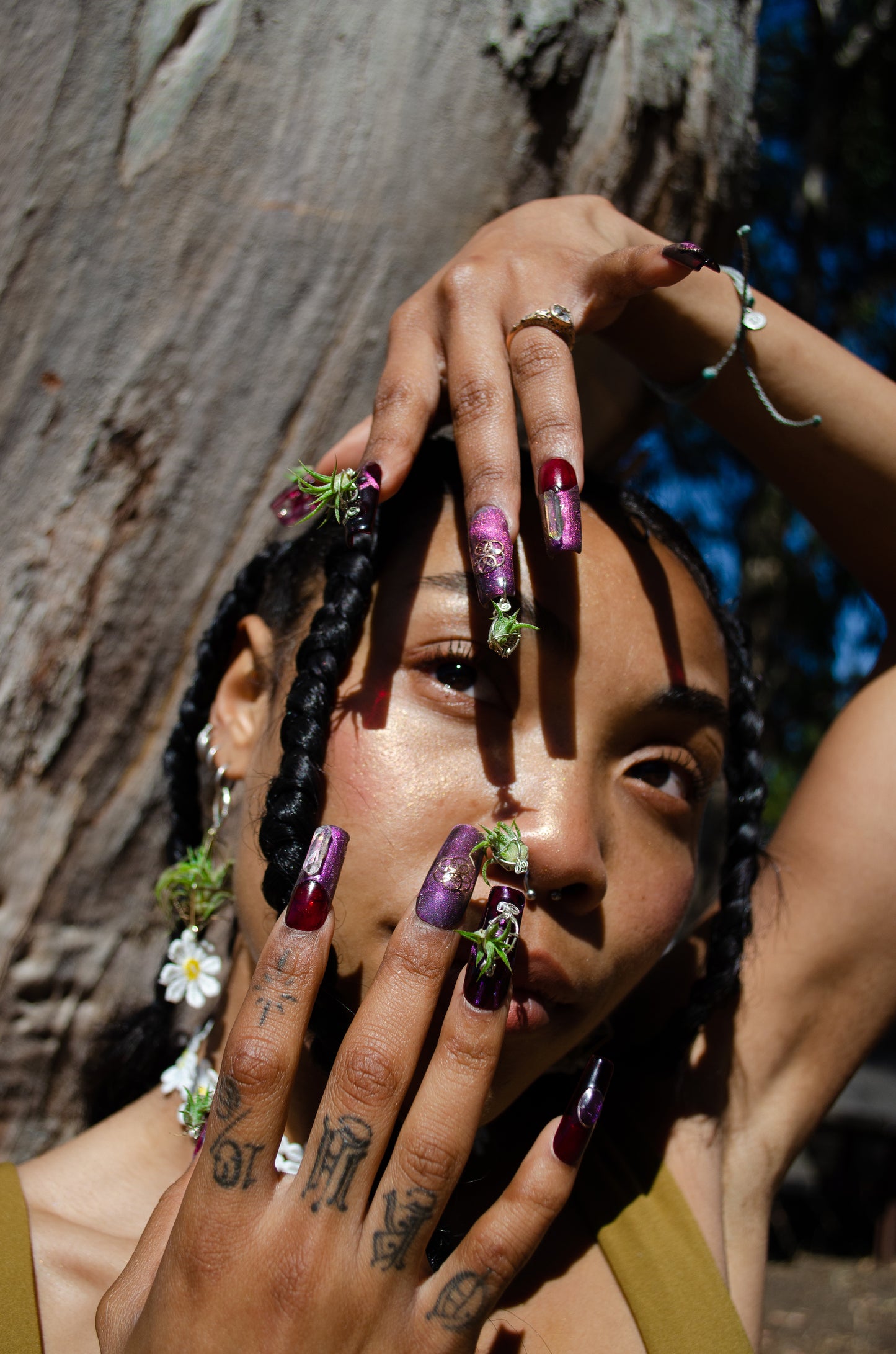 Air Plant Glam Nails ~ Interchangeable in Orbs