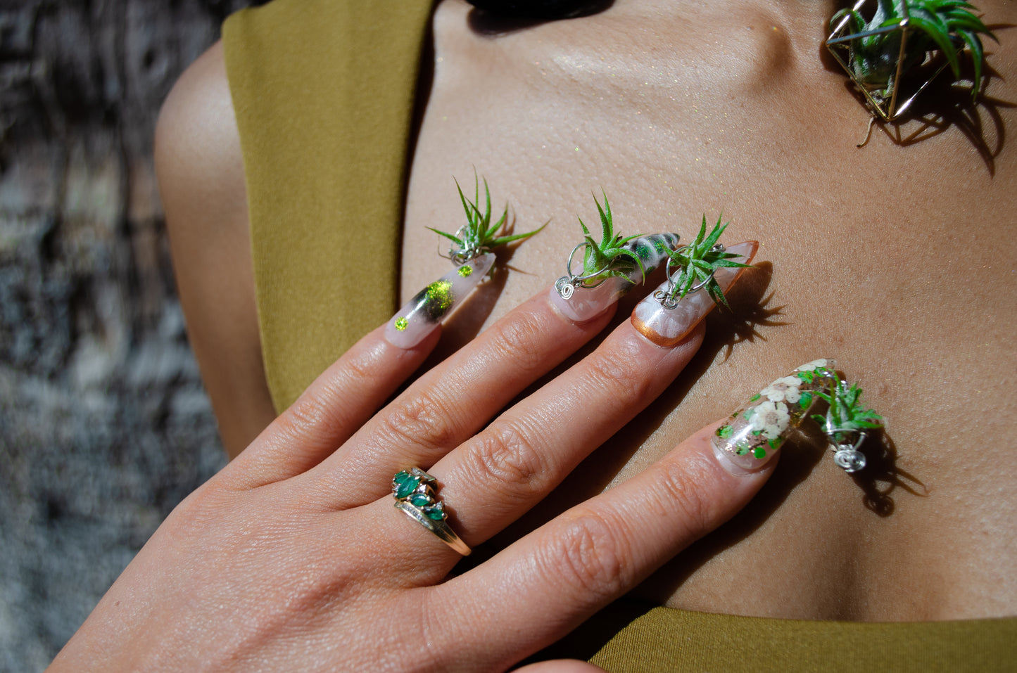 Air Plant Glam Nails ~ Interchangeable in Orbs