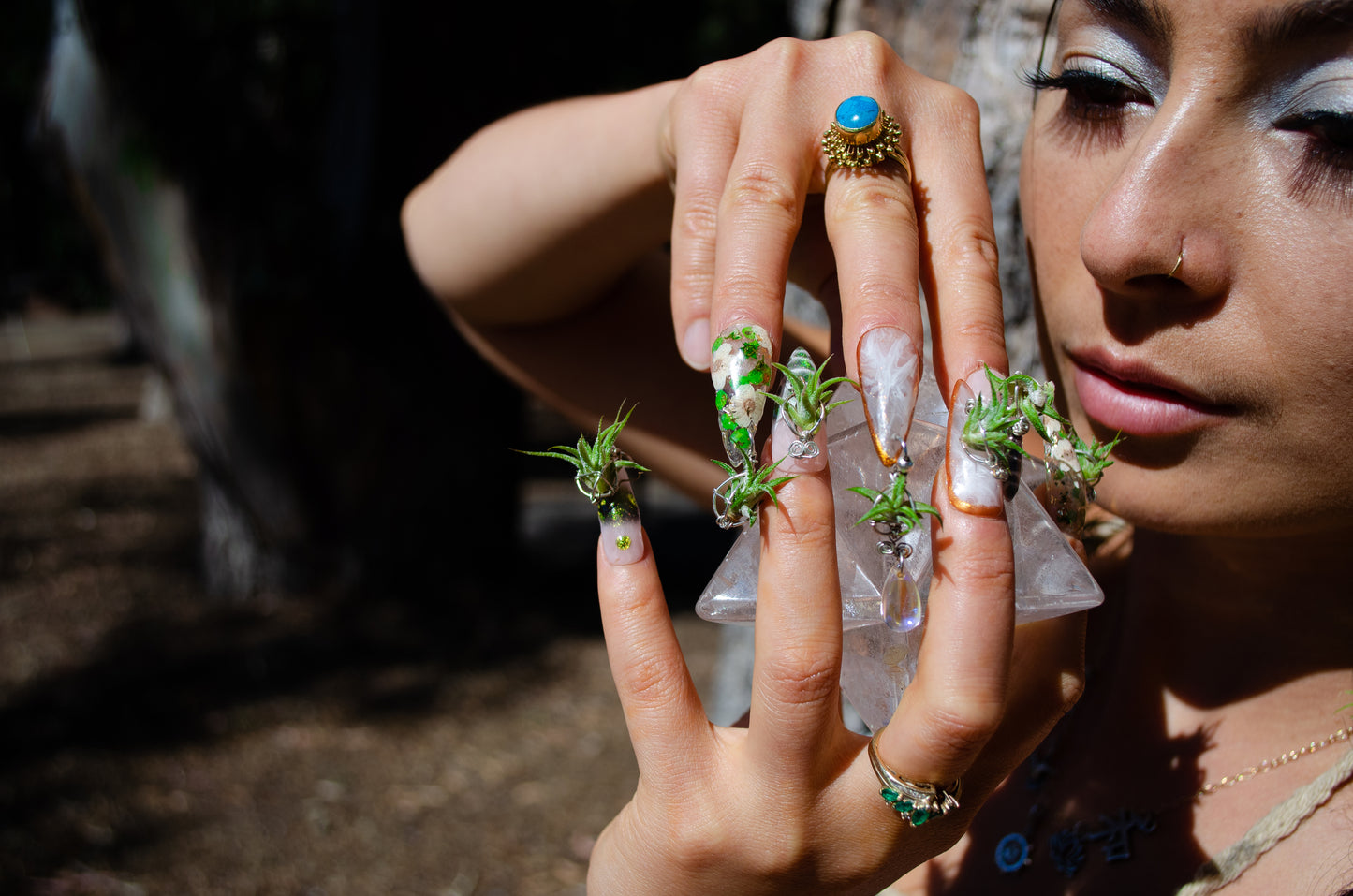 Air Plant Glam Nails ~ Interchangeable in Orbs