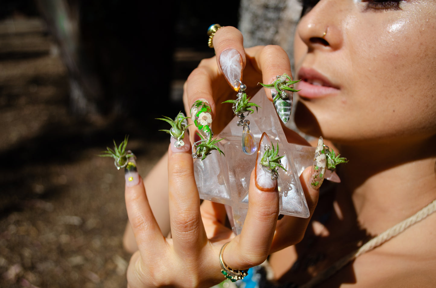 Air Plant Glam Nails ~ Interchangeable in Orbs