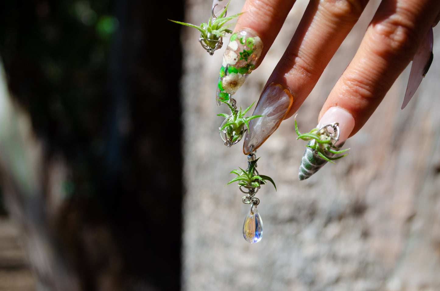Air Plant Glam Nails ~ Interchangeable in Orbs