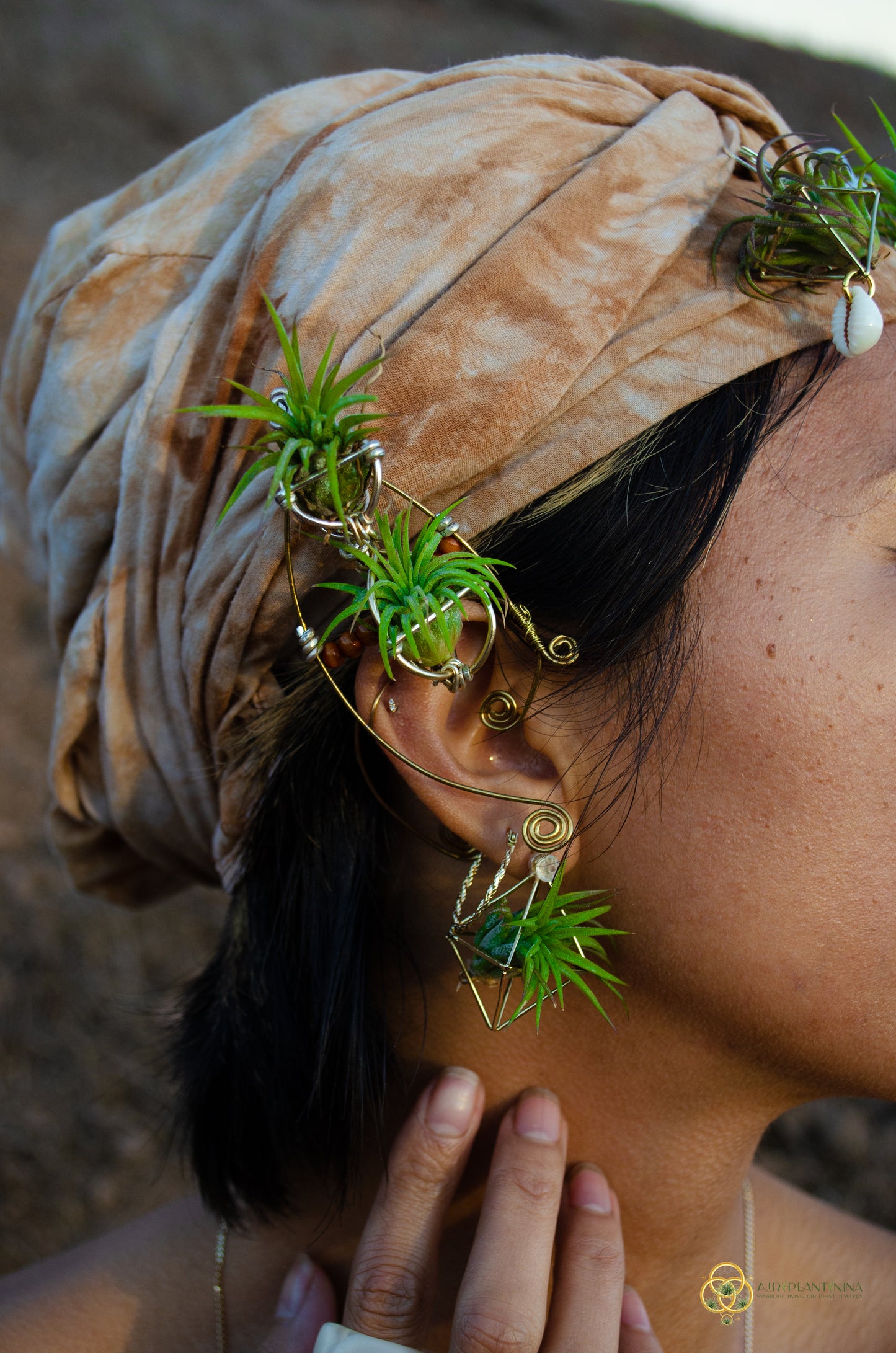 Elf Air Plant Ear Cuffs