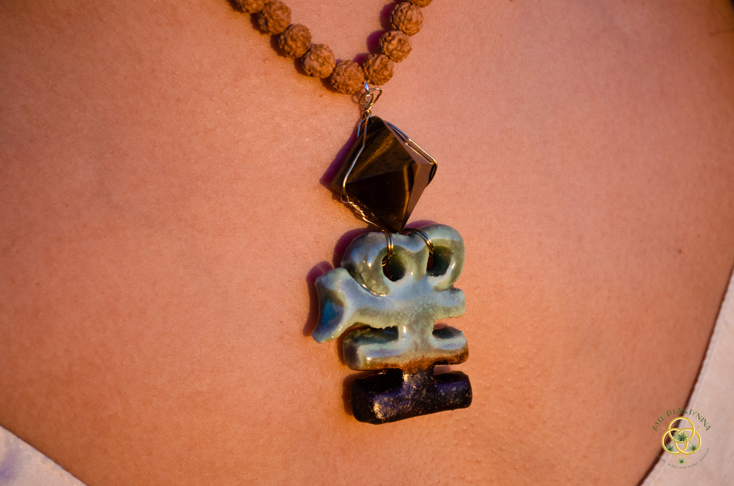 Crystal Pyramid Chest Plate Necklace (3 Types: Lapis Lazuli Pyramid, Adventure, Clear Quartz)