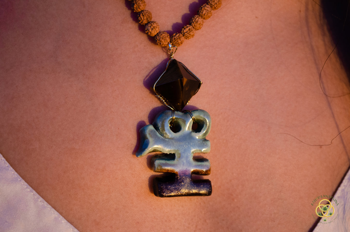 Crystal Pyramid Chest Plate Necklace (3 Types: Lapis Lazuli Pyramid, Adventure, Clear Quartz)