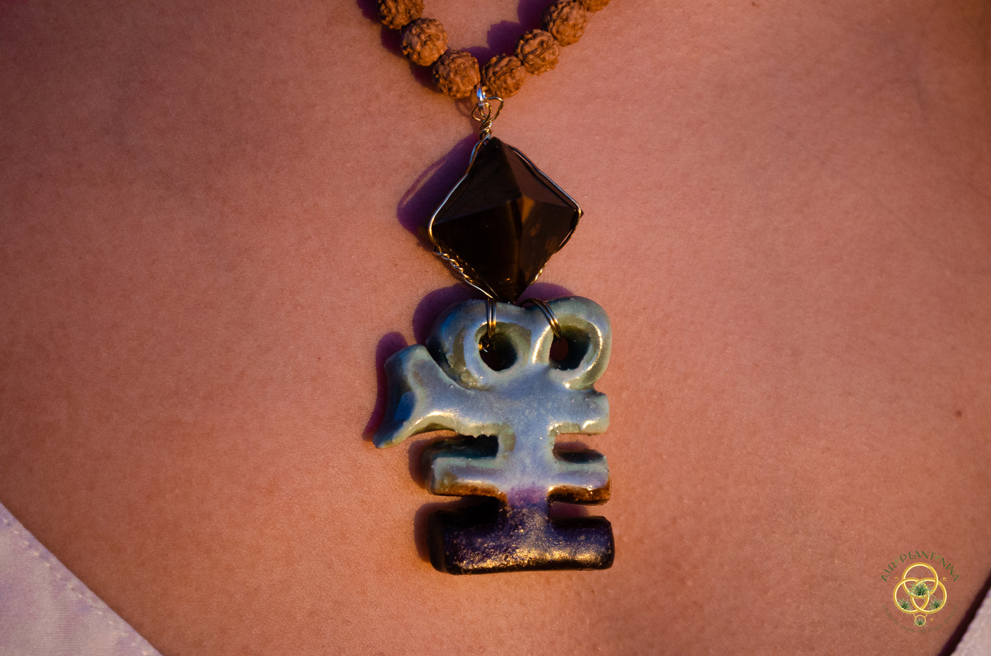 Crystal Pyramid Chest Plate Necklace (3 Types: Lapis Lazuli Pyramid, Adventure, Clear Quartz)