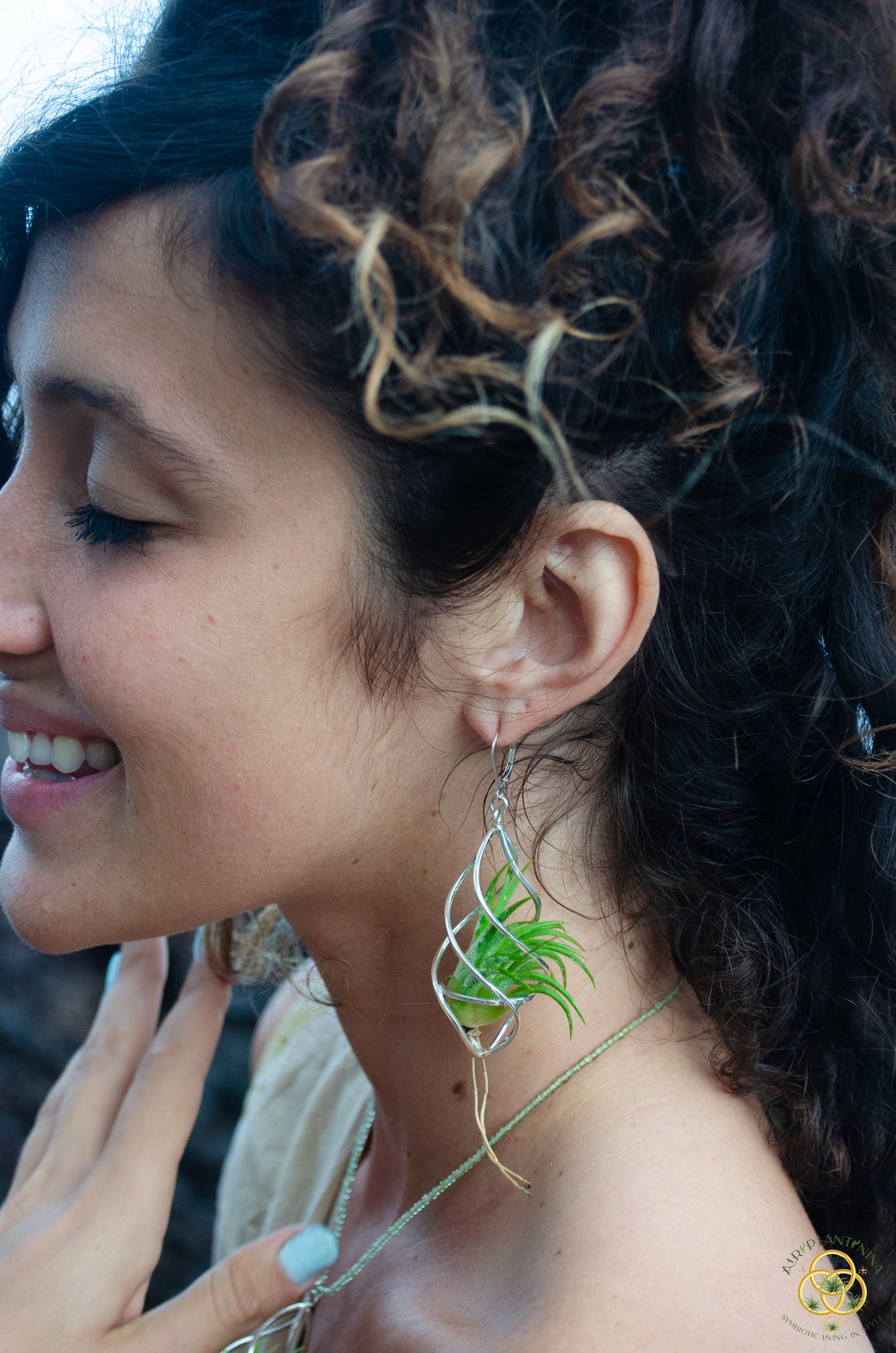 REORDER WHOLESALE PACK: 10 PAIRS - LUXURY 24K GOLD + STERLING SILVER AIR PLANT EARRINGS WHOLESALE PACKAGE x 50% DISCOUNT