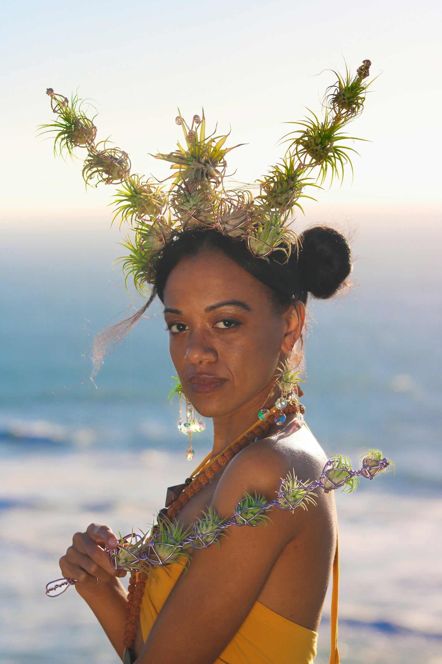 Air Plant Fairy Wand ~ Sculptural Jewelry