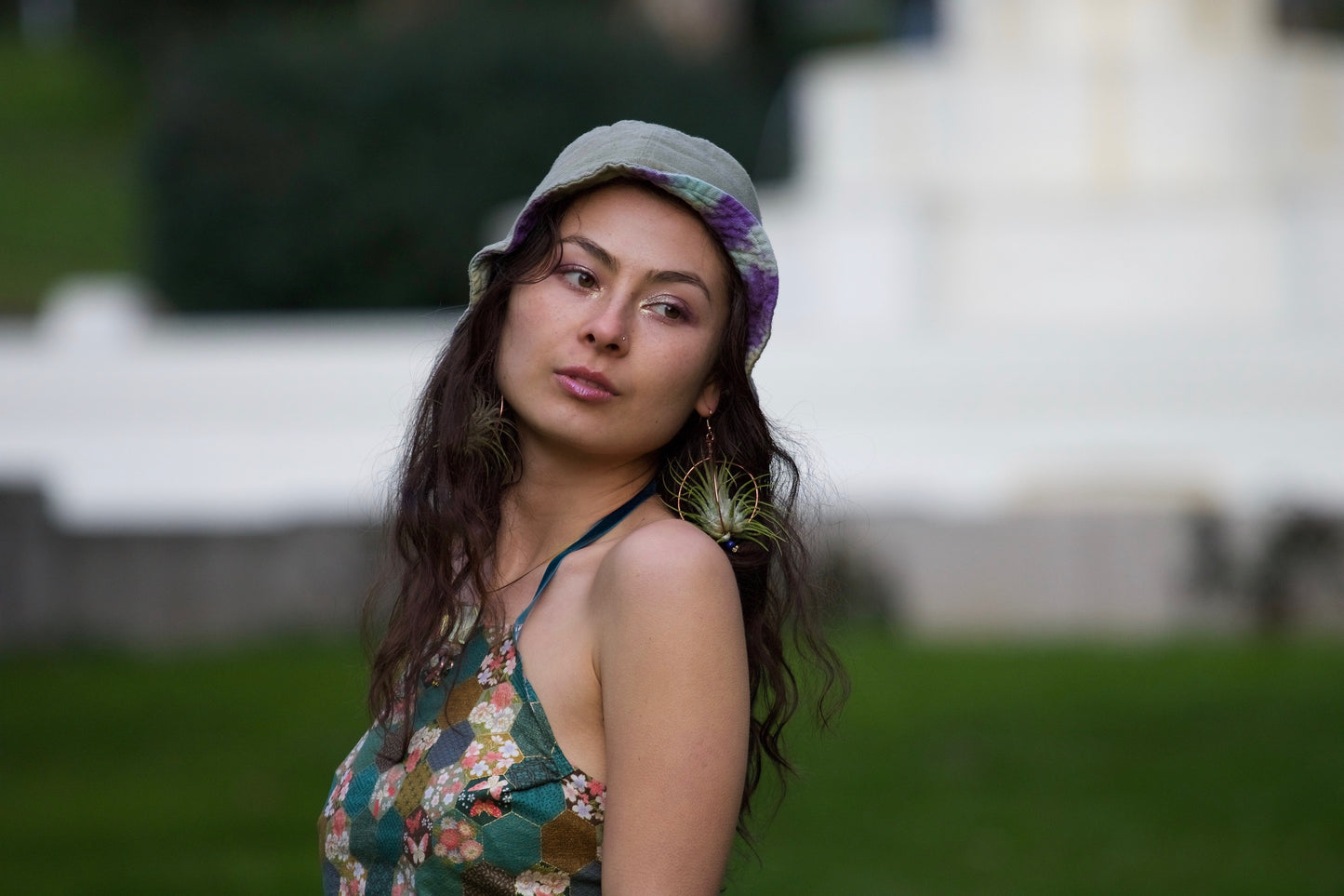 Kimono Fabric Halter Tops