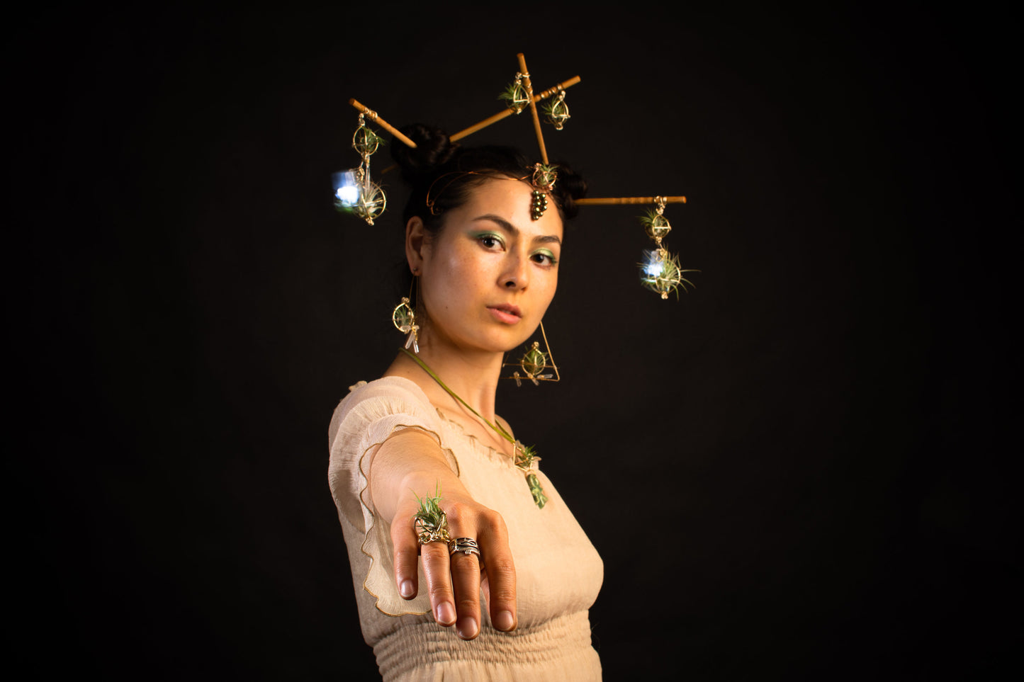 Air Plant Fairy Circlet Tiara Diadem Crown