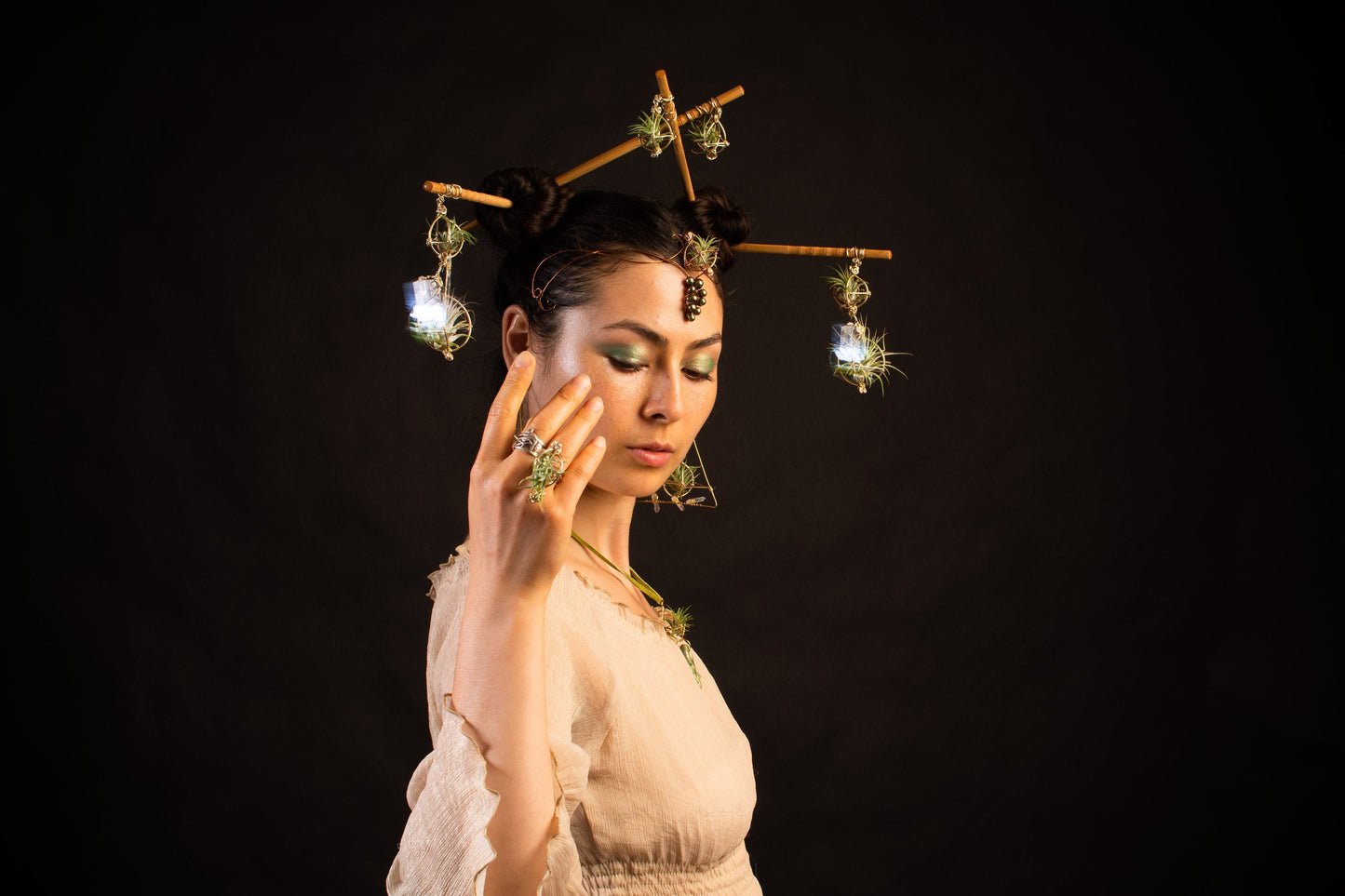 Air Plant Fairy Circlet Tiara Diadem Crown