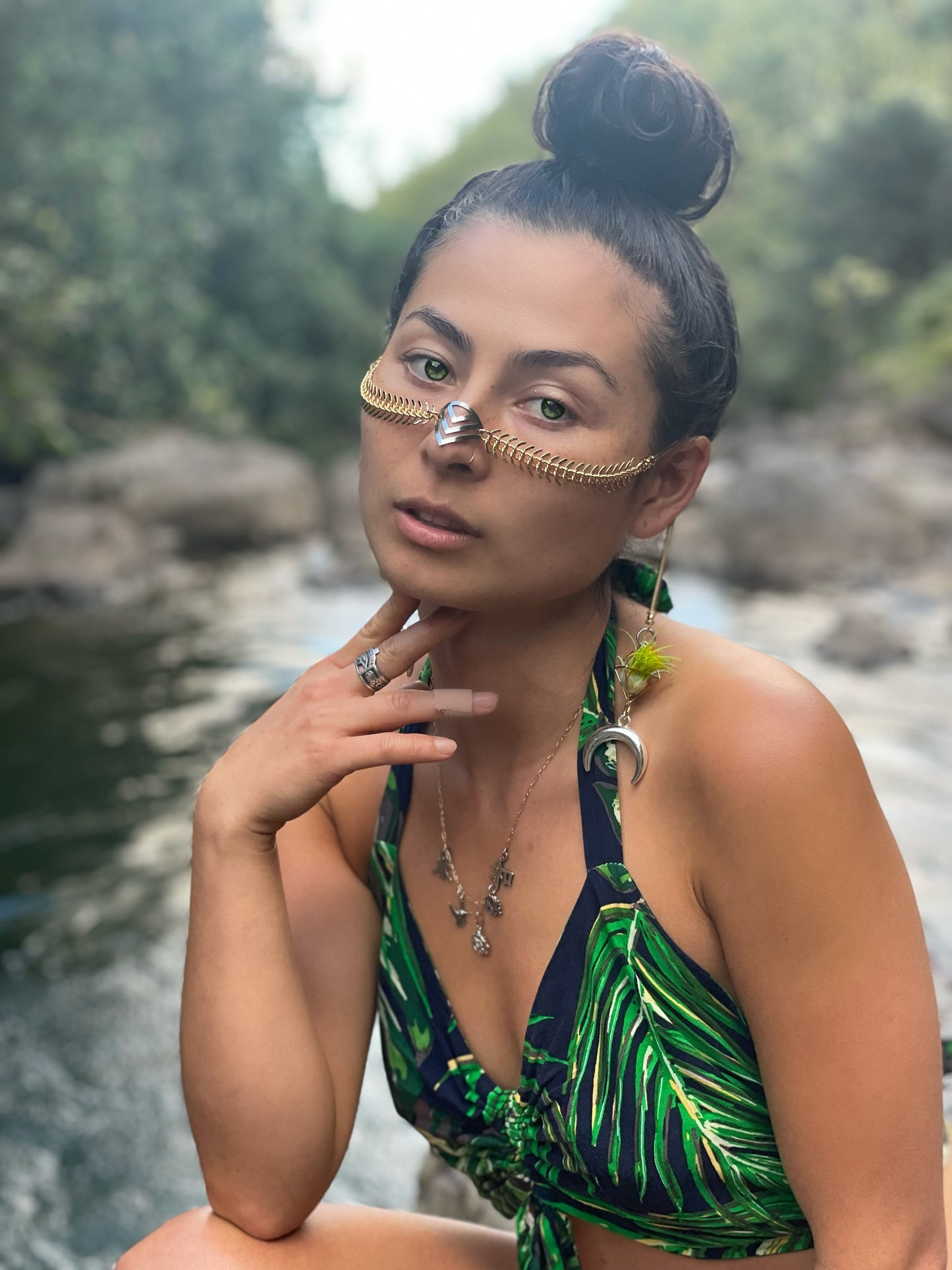 Air Plant Face Chain AncientTekk