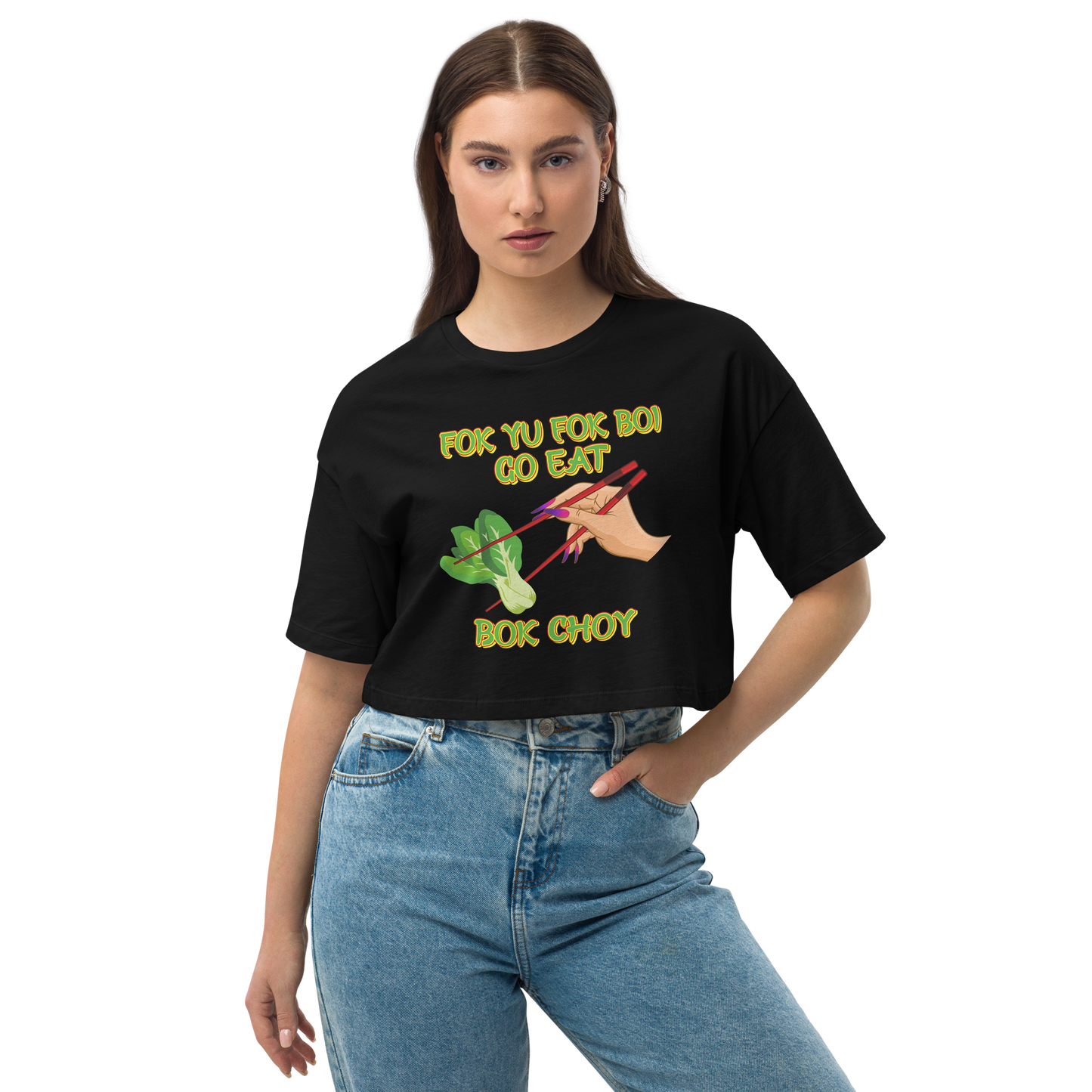 FOK YU FOK BOiiiii Crop Top