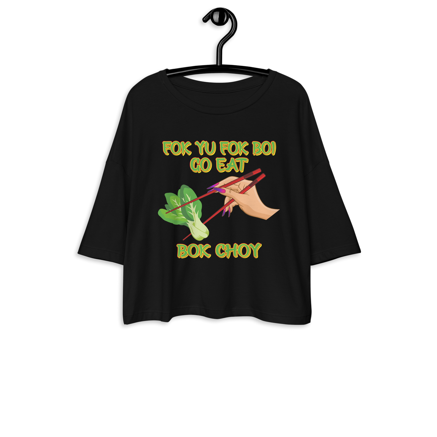 FOK YU FOK BOiiiii Crop Top