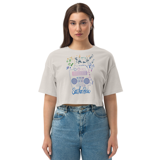 SF Radio San FranPsychic Crop Top