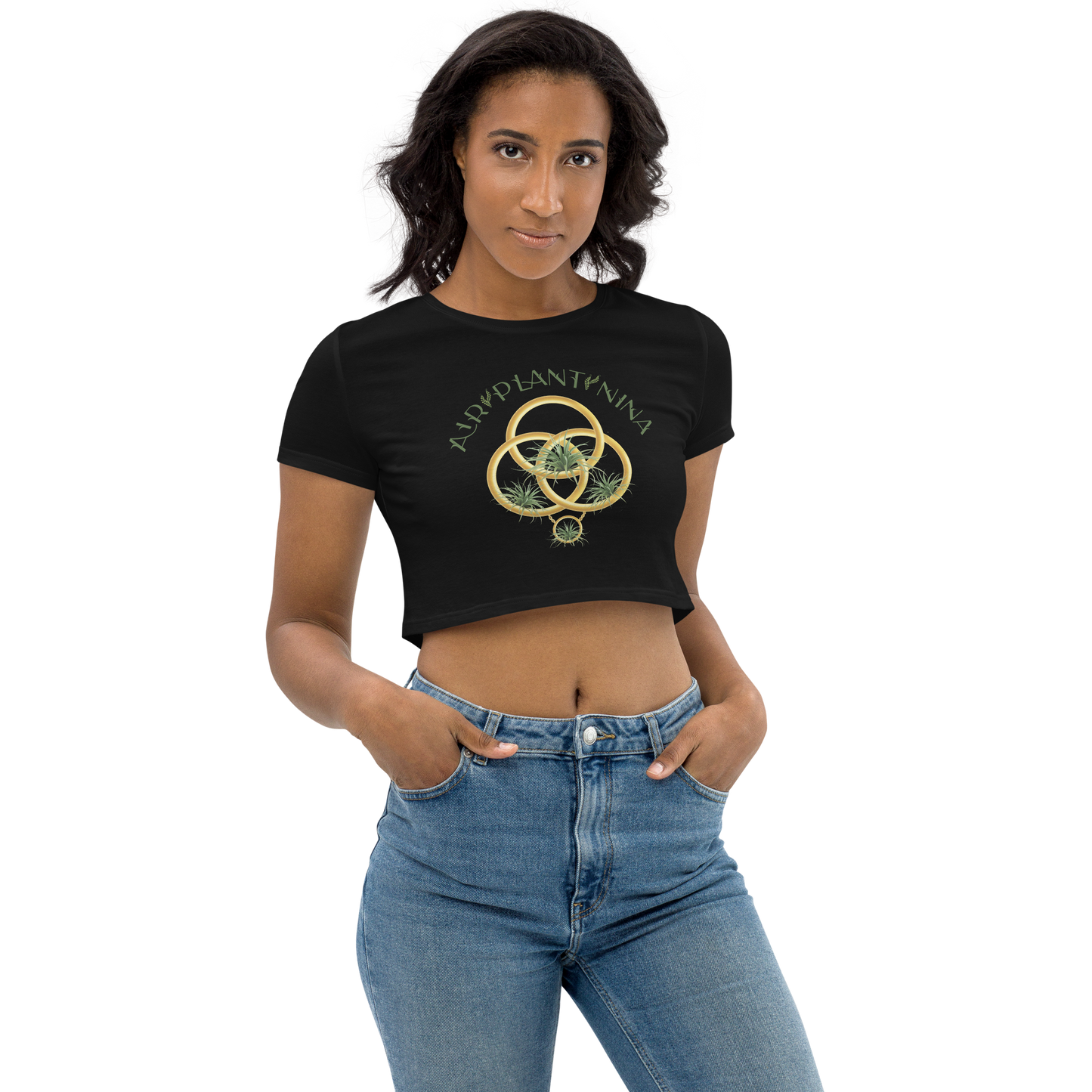 AirPlantNina Organic Crop Top