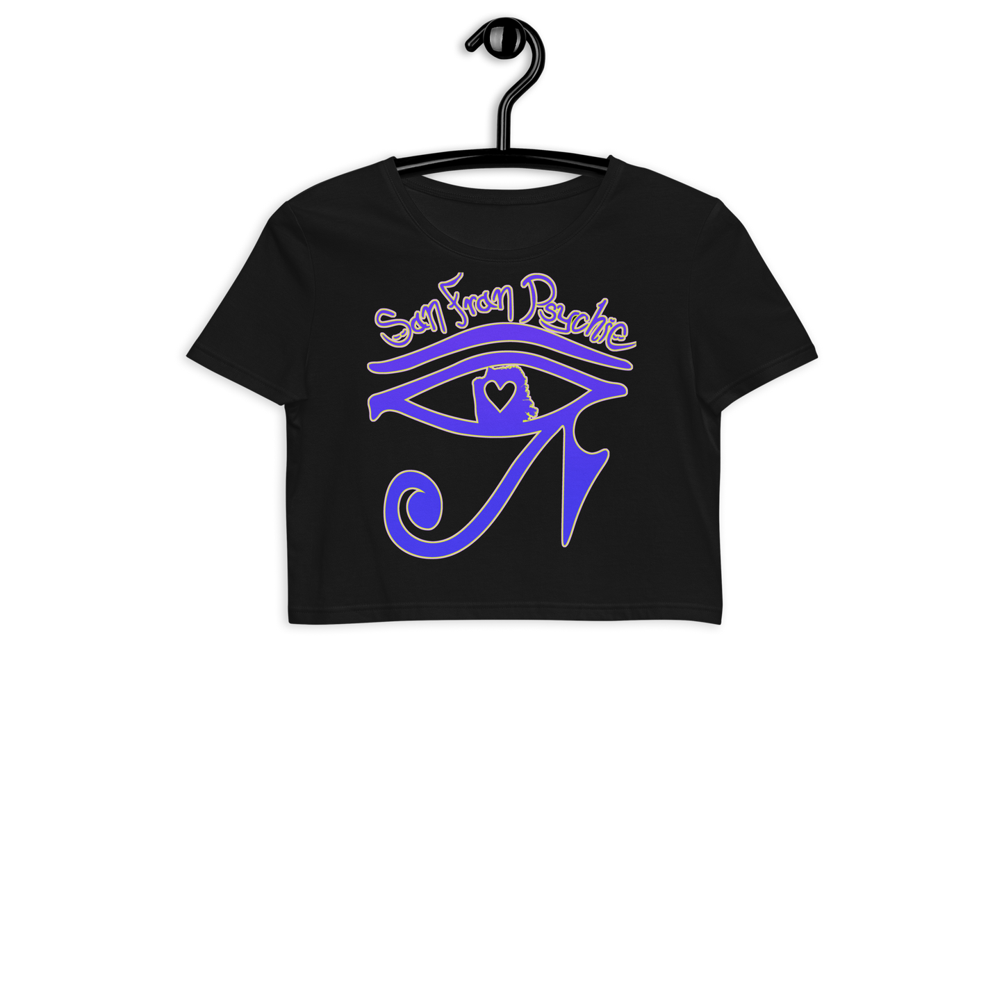 SF Ra Eye Mystic San FranPsychic Crop Top