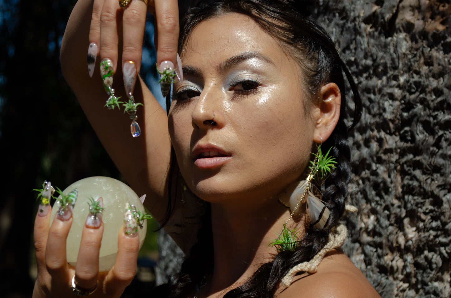 Living Air Plant Glam Nails ~ Interchangeable in Orbs