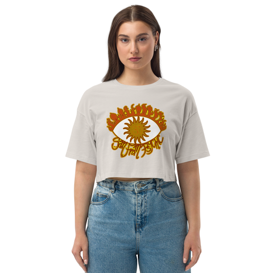 Fiya Eye San FranPsychic Crop Top
